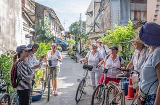 Bangkok: Fahrrad-Erlebnisse und Longtailboot-Kanalfahrt
