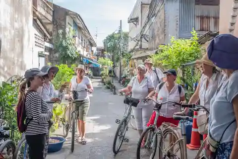Bangkok: Fahrrad-Erlebnisse und Longtailboot-Kanalfahrt