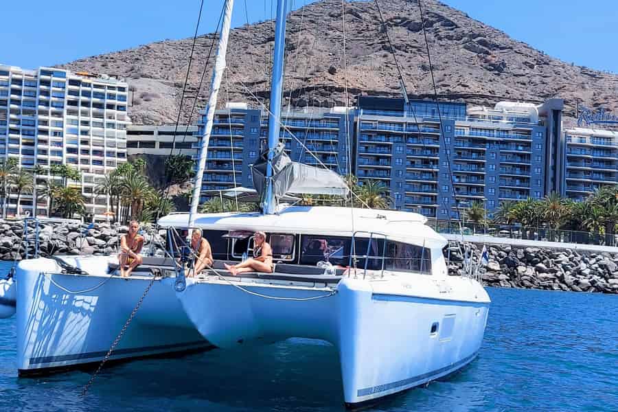 Gran Canaria⛵Private Katamaranfahrt – All-Inclusive-Luxus. Foto: GetYourGuide