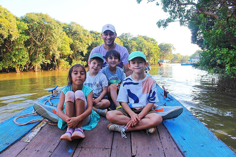 Excursión al Pueblo Flotante, Tonle Sap, Kom Pong Pluk