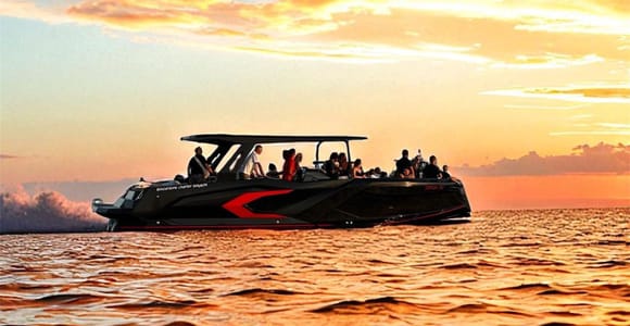 Rovinj: Private Luxury Boat Sunset & Dolphin-Watching Cruise