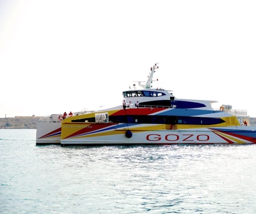 Malta: Highspeed Catamaran Crossing between Valletta & Gozo