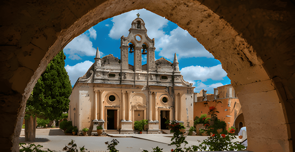 From Rethymno: Arkadi, Farm, Melidoni & Cave Guided tour