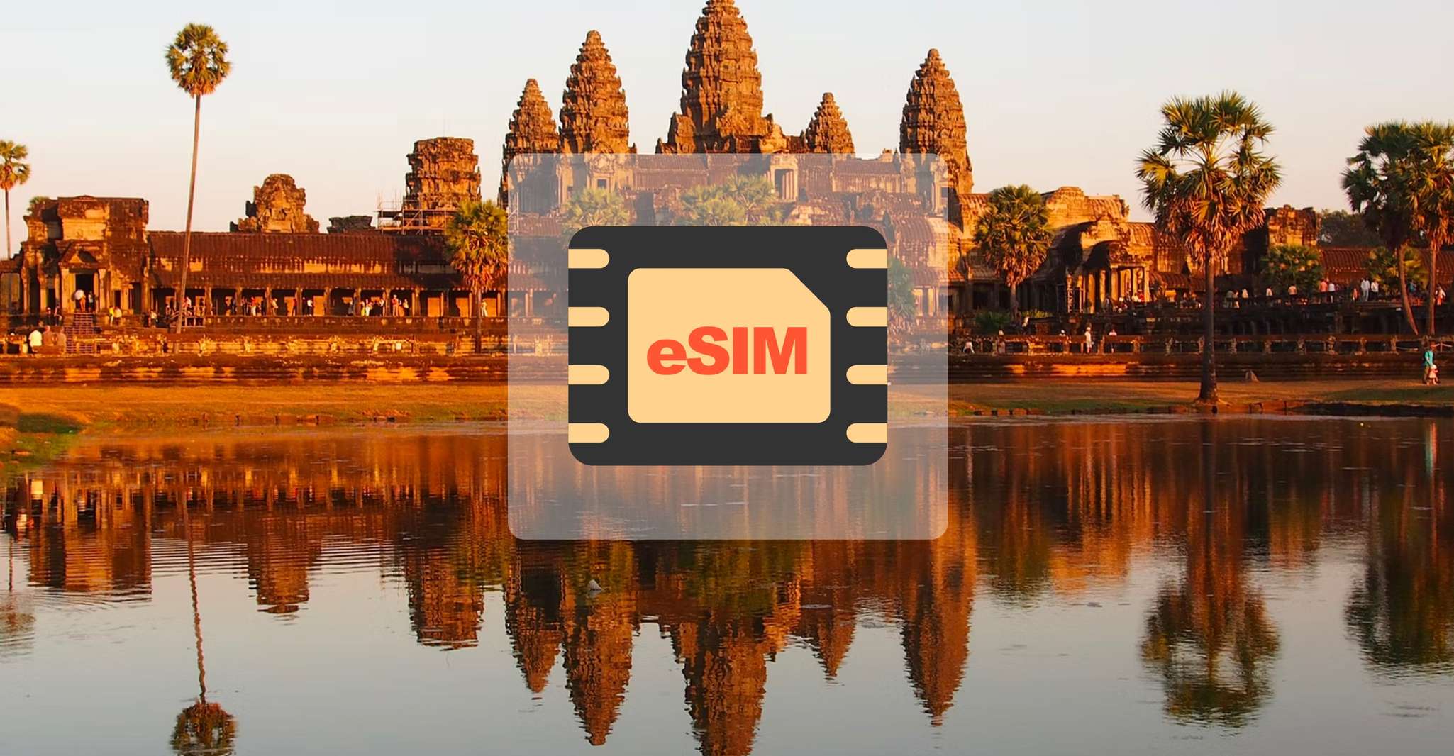 Cambodja, eSIM Roaming Mobile Data Plan - Hizvo