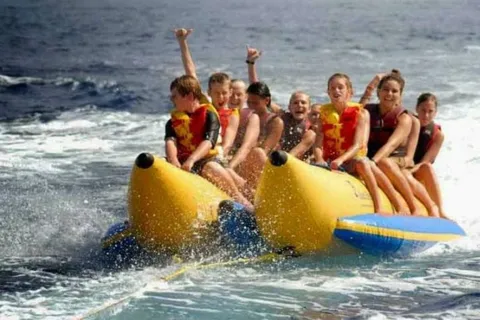 Bali : Full Day Watersport with Uluwatu Tour
