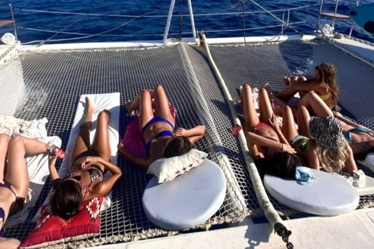 Catamaran cruise around Ibiza with Mojito Charter