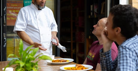 Brighton: Walking Food Tour (Vegane und vegetarische Optionen)