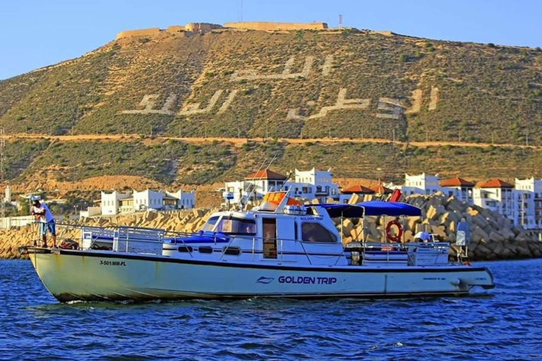 Agadir: Boat Trip with Fishing and Lunch & Transfer