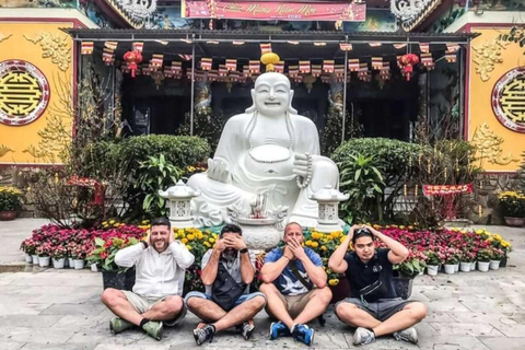 Da Nang: Tour delle colline di BaNa, del ponte d&#039;oro e della montagna di marmoTour privato senza pranzo a buffet