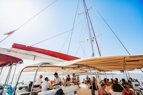 Split : journée de croisière en catamaran vers Hvar et les îles Infernales