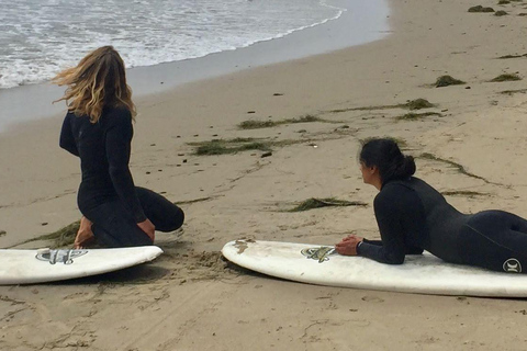 Clases de Surf Santa Barbara o Surf y Yoga Santa BarbaraClase de Surf y Yoga Experiencia Local Santa Barbara