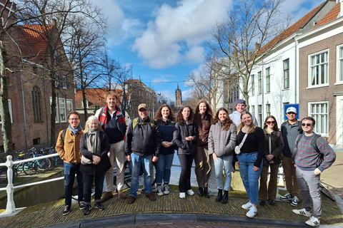 Delft: Halve Vermeer Tour met kerk- en museumbezoekEngels