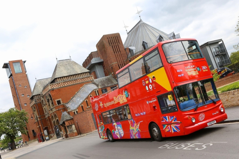 City Sightseeing Stratford-upon-Avon Tour en autobús turístico con paradas libresTour en autobús con paradas libres por Stratford: boleto familiar de 24 horas