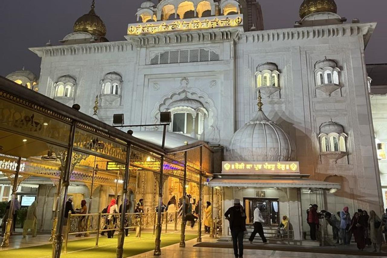 Delhi: Private Evening Tour Of Iconic Sights & Lights Delhi: Evening Tour With Car+Guide+Tickets+Dinner