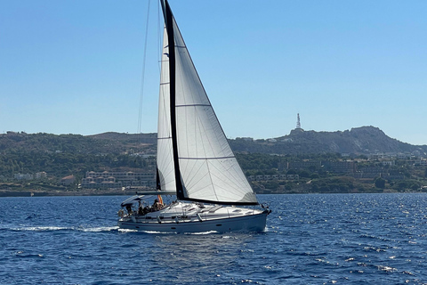Rhodes: Sailing Adventure with Lunch and Snorkeling