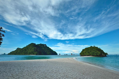 From Ao Nang: Phi Phi Islands, 4 Islands Tour w/ Sunset BBQ