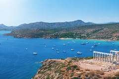 Athen: Kap Sounion und Vouliagmeni See Private Tour