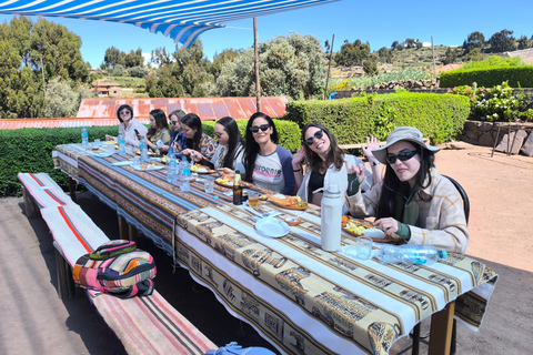 Dive into Uros and Taquile with a workshop, lunch, and a swim in Lake Titicaca