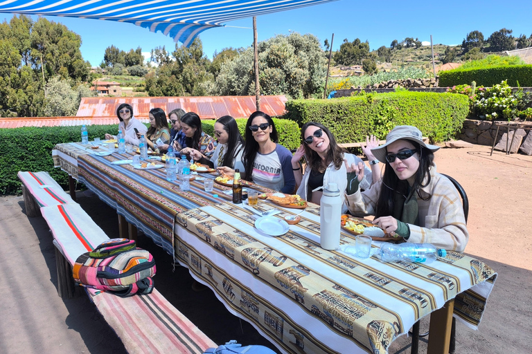 Dive into Uros and Taquile with a workshop, lunch, and a swim in Lake Titicaca