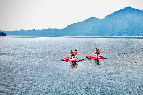 Bali/Mount Batur: Guided Lake Batur Water Bike Experience Guided Water Bike Experience with Meeting Point