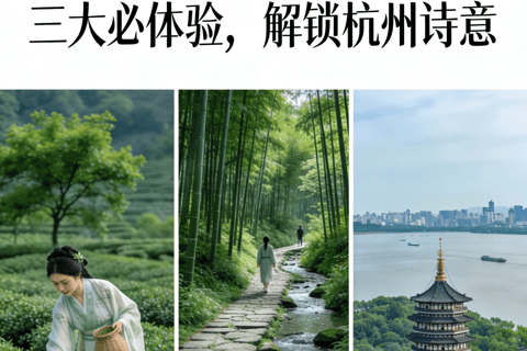 Hangzhou: Private Day Trip with Tea Picking & Hanfu … 2 people in a group with English explanation
