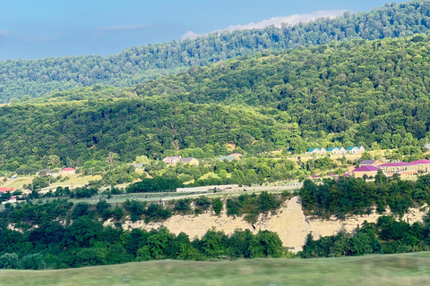 3D Vororte von Baku, Quba, Shahdagh &amp; Gabala Waldberge