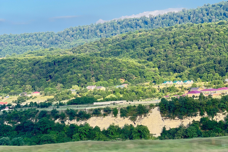 3D Vororte von Baku, Quba, Shahdagh &amp; Gabala Waldberge