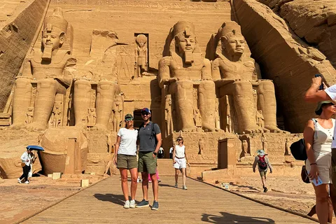 Von Assuan aus: Abu Simbel Tempel und & Nefertari Tempel mit dem Flugzeug