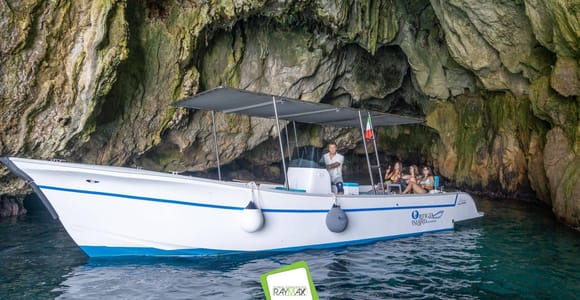 SYRACUSE-90-MINUTE BOAT CRUISE ISLAND CAVES + SNORKELING + PROSECCO