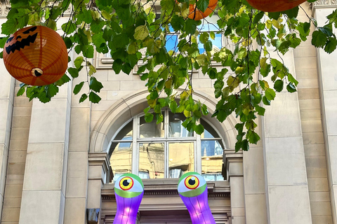 Halloween Self Guided Manchester Walking Tour