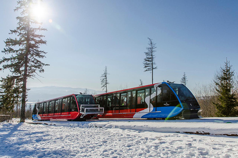 Zakopane: wycieczka kolejką linowo-terenową do lodowej świątyni w Hrebienku