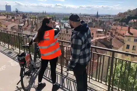 Lyon : Tour à vélo des points forts