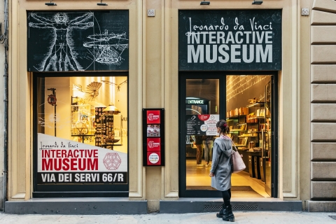 Florenz: Interaktives Leonardo Museum - Ticket ohne AnstehenTicket ohne Anstehen zum Interaktiven Museum