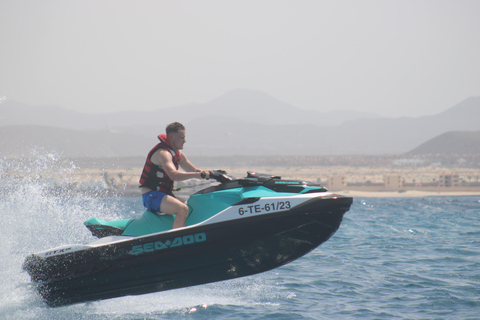 Corralejo: 40 minute jet ski tour to Lobos Island