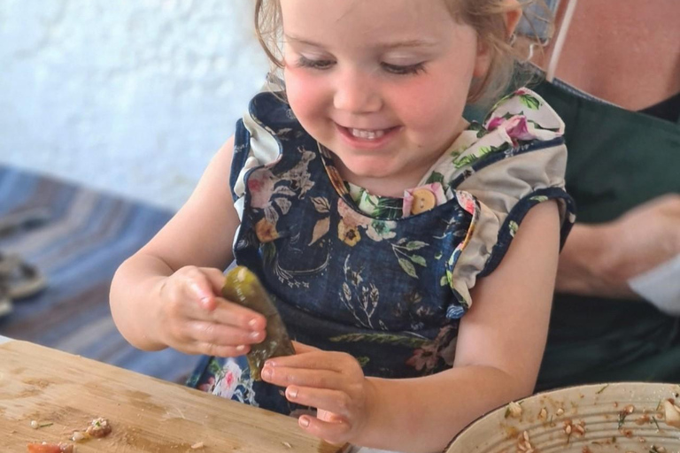 Rhodes: 1952 Farmhouse Cooking & Lunch with Unlimited Wine Rhodes: Cooking Class & Lunch at a traditional Farmhouse