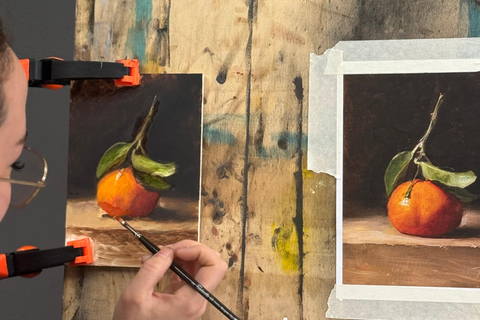 Florence: Create Your Own Oil Painting in a Real Art Studio Sunday Premium Atelier Session