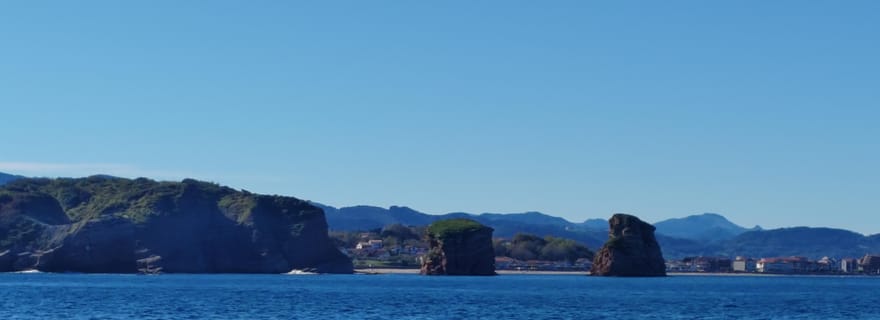 De Hondarribia à Saint-Jean-de-Luz par la mer (côte basque française)