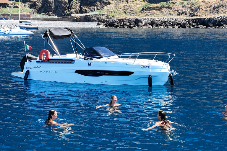 Private Madeira Coast Cruise with Swim, Snacks & Drinks