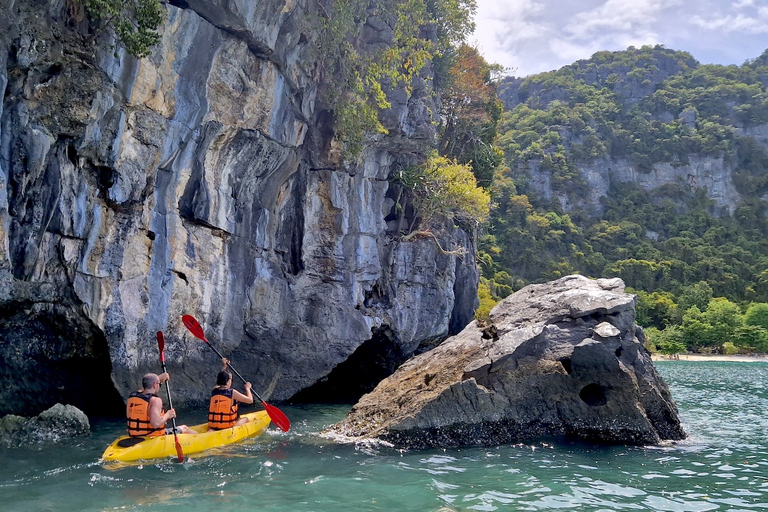 Koh Pha Ngan: Day Tour Ang Thong with Kayak, Snorkel & Lunch Option 1: Hotel Pick up in Koh Pha Ngan