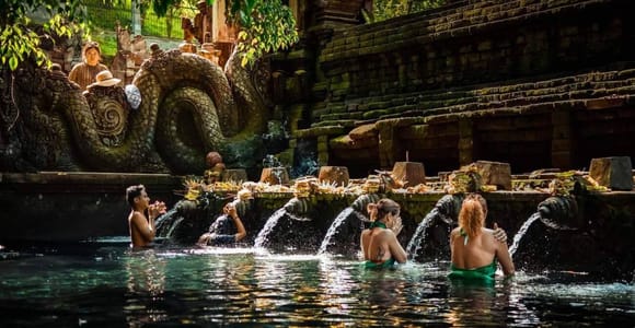 Ubud: Waterfall & Rice Terrace Tours or Jungle Swing Ticket
