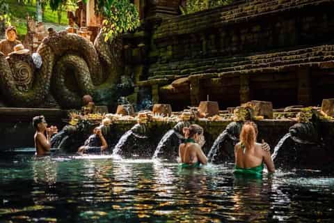 Ubud: Tirta Empul, Kanto Lampo Waterfall, Rice Terraces & Swing - Image 3