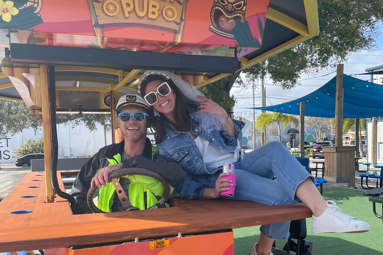 Private Trolley Pub w/ Bar+Mural Stops: up to 15ppl