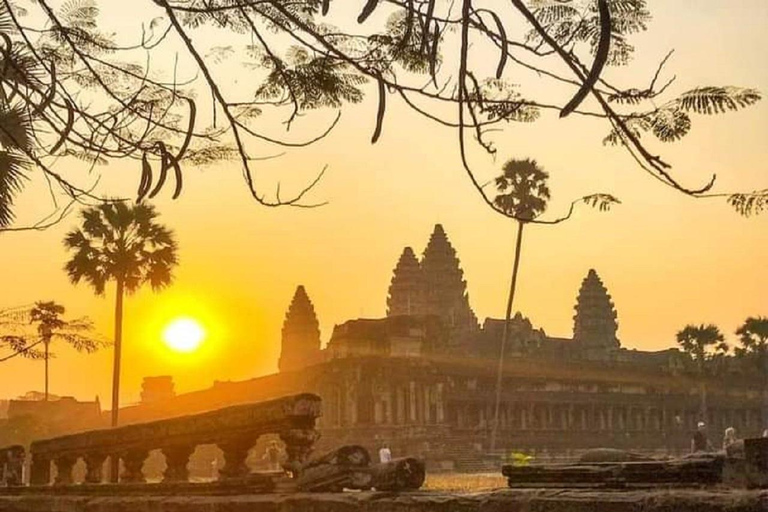 Siem Reap: Angkor 1 day guided tour in Spanish with sunriseOption 2: Private tour 1 day in Spanish with sunrise