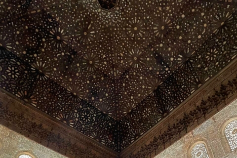 Grenade : Visite guidée de l'Alhambra et des palais Nasrides et billetsPetit tour de Gruop en russe