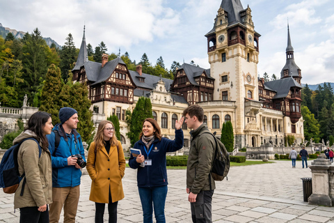 Skip-the-Line Dracula Castle, Peles, Cantacuzino & Brasov Skip-the-Line COACH TOUR Entrance tickets are included