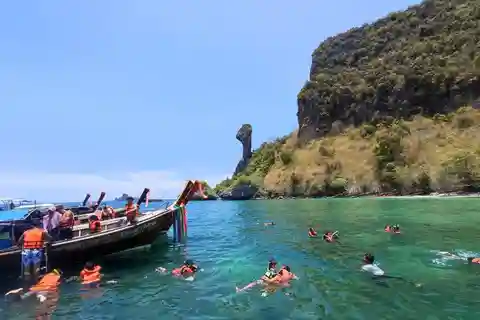 Krabi: 4 Islands - Join tour by Longtail boat