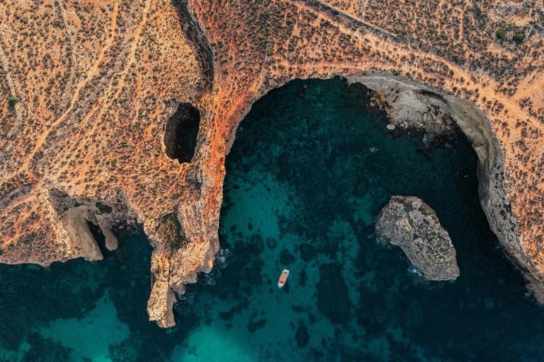 Mellieha: Gozo, Comino, Sea Caves, and Blue Lagoon Cruise