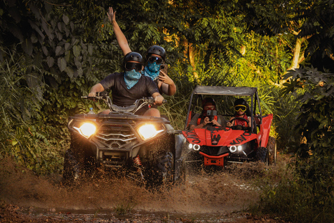 Punta Cana: Night Buggy Adventure with Dinner & Show