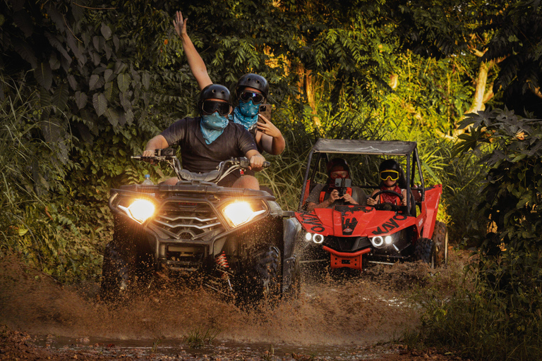 Punta Cana: Night Buggy Adventure with Dinner & Show