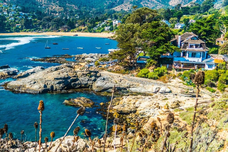 Santiago: Escursione privata di un giorno alla spiaggia di Zapallar